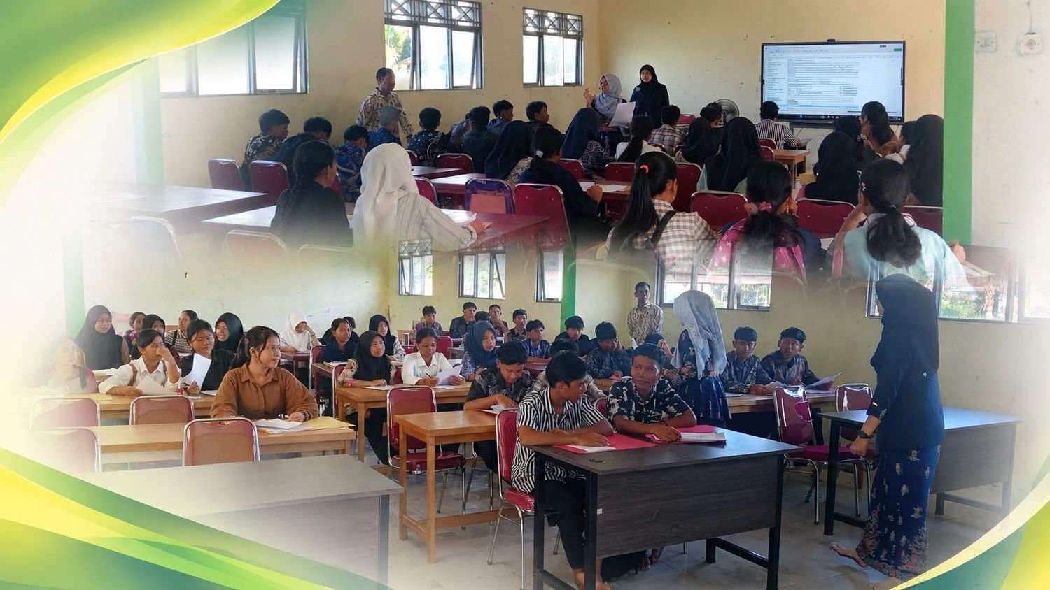 Sukses Digelar, Hari Pertama SPMB SMKN 2 Bataguh Disambut Antusias Calon Peserta Didik Baru
