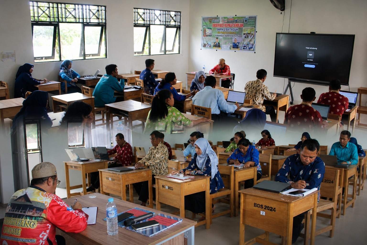 SMKN 2 Bataguh Gelar Rapat Kenaikan Kelas Tahun Pelajaran 2025/2026